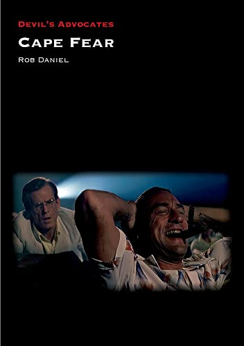 Book cover for "Cape Fear" featuring Robert De Niro in a menacing pose.