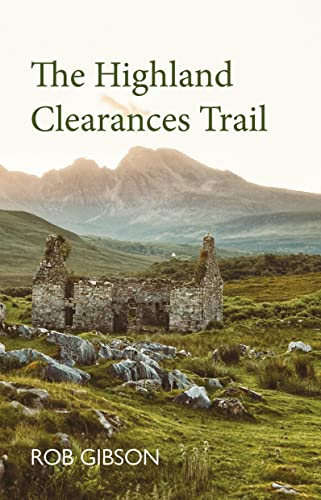 A book cover featuring Scottish Highlands scenery and possibly a historical illustration or map.