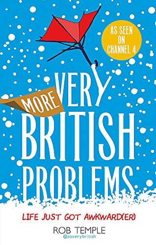 Book cover: “More Very British Problems” with red umbrella and snowflakes.