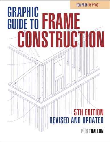 Technical book with diagrams and illustrations on frame construction, likely with a construction cover.