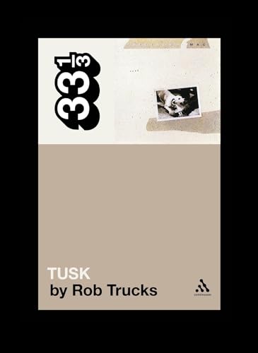 Book cover for “Tusk” by Rob Trucks, featuring a polaroid image.