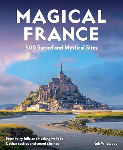 Book cover: "Magical France" featuring Mont Saint-Michel at sunset.