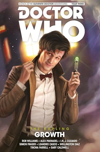 Cover of Doctor Who graphic novel featuring the Eleventh Doctor.