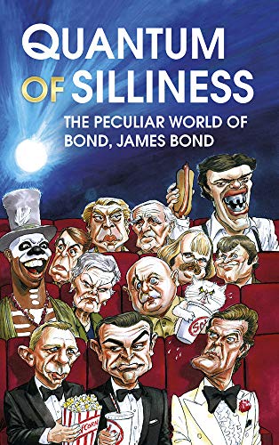 Book cover with cartoon caricatures of James Bond villains and characters.