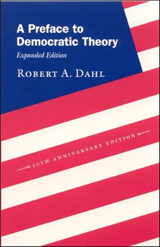 Book cover: "A Preface to Democratic Theory" by Robert A. Dahl.
