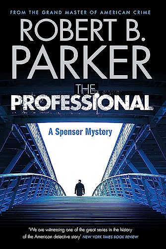 Book cover: “The Professional” by Robert B. Parker, featuring a bridge.