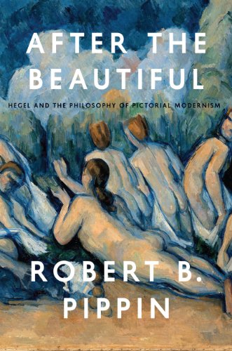 Book cover with blue text over a painting of reclining figures.