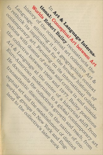 Book cover with angled white text on a beige background, titled “Art & Language International.”