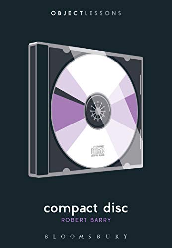 Book cover featuring a compact disc in a plastic case.