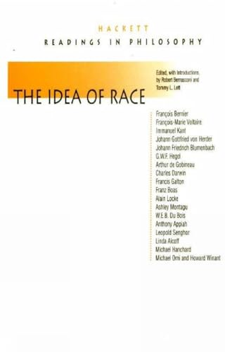 Book cover: "The Idea of Race" with a list of contributing authors.