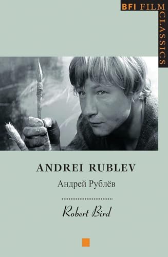 Book cover featuring a black and white film still of a man holding brushes.