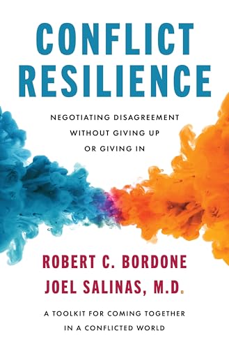 Book cover with blue and orange ink clouds, title text, and author names.
