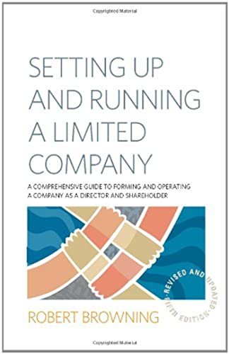 Book cover: "Setting Up and Running A Limited Company" 5th Edition.