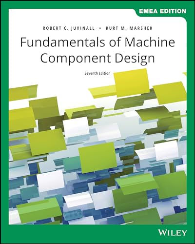 Book cover: "Fundamentals of Machine Component Design," seventh edition.