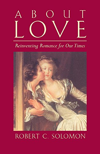 Book cover: "About Love" featuring a historical painting of a couple.