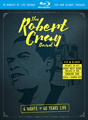 Robert Cray Band Blu-ray/CD package with portrait and city skyline.