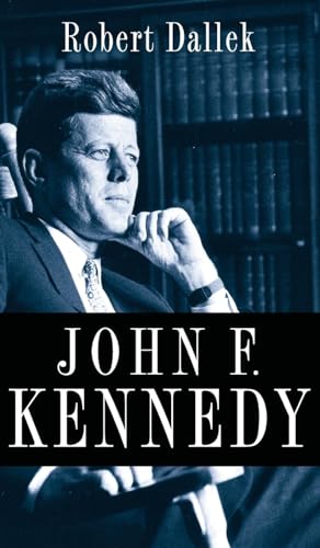 Book cover featuring a portrait of John F. Kennedy in blue tones.