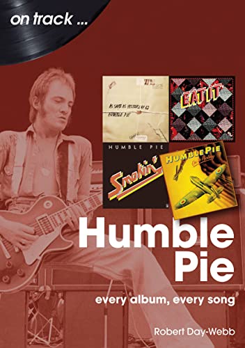 Book cover featuring a guitarist and album artwork for Humble Pie.
