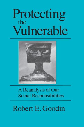 Book cover: "Protecting the Vulnerable" with a grayscale sculpture image.