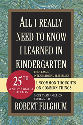 Book cover with white text on a chalkboard background, author Robert Fulghum.