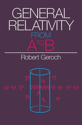 Book cover: "General Relativity from A to B" with geometric shapes.