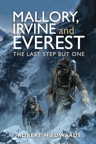 Book cover depicting two mountaineers climbing a snowy Everest slope.