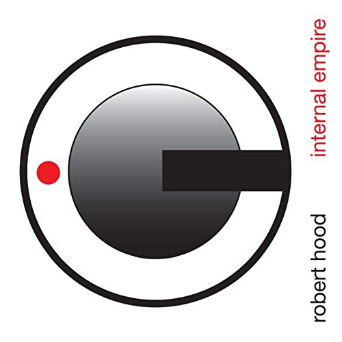 Album cover with a circular knob graphic, red dot, and Robert Hood text.