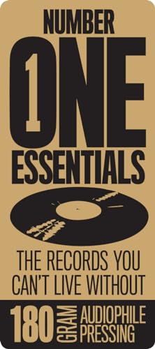 Record sleeve with large number one and vinyl record graphic.