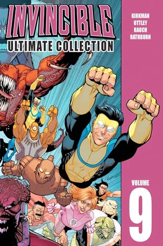 Invincible Ultimate Collection Volume 9 comic book cover with superheroes.