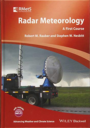 Book cover: "Radar Meteorology" with image of a weather radar truck.