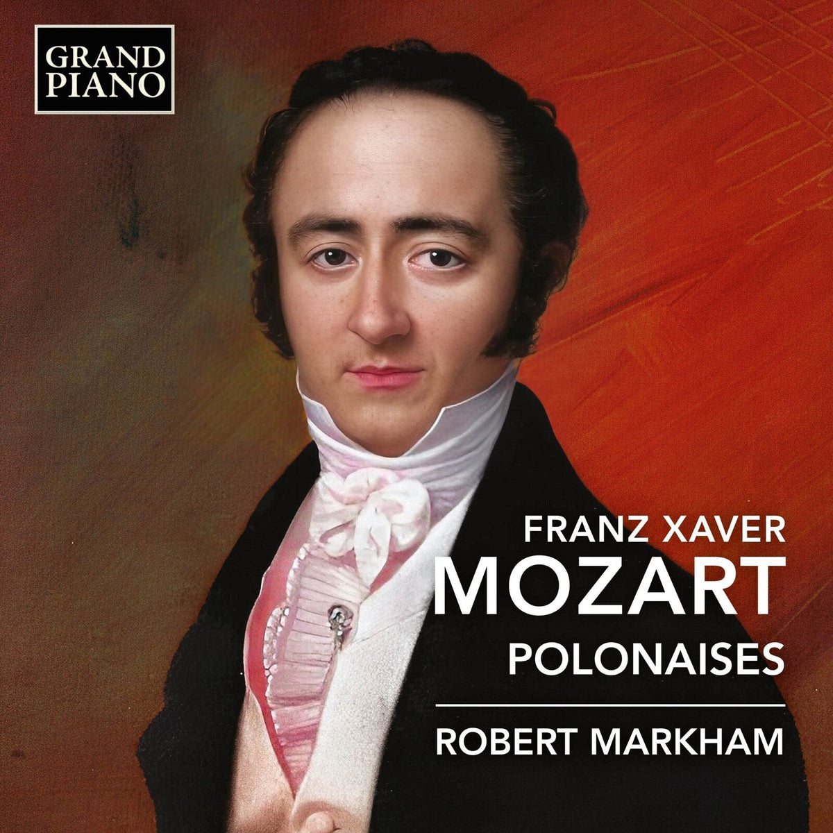 CD cover featuring a portrait of Mozart and text: "Mozart - Polonaises".