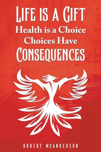Red book cover with white phoenix illustration and bold text.