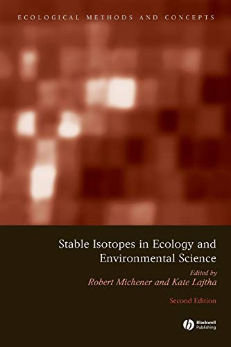 Book cover: “Stable Isotopes in Ecology and Environmental Science,” second edition.