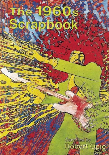 Book cover: “The 1960s Scrapbook” with psychedelic art of a guitarist.