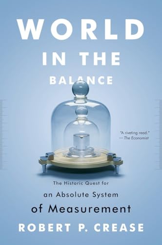 Book cover featuring a precision balance scale on a light blue background.