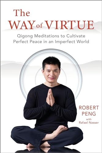 Book cover featuring Robert Peng in a seated meditation pose against a white background.