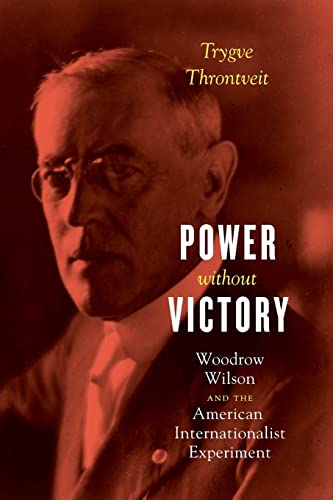 Book cover featuring a portrait of Woodrow Wilson in sepia tones.