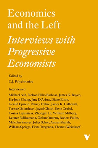 Book cover: "Economics and the Left" with list of economists’ names.