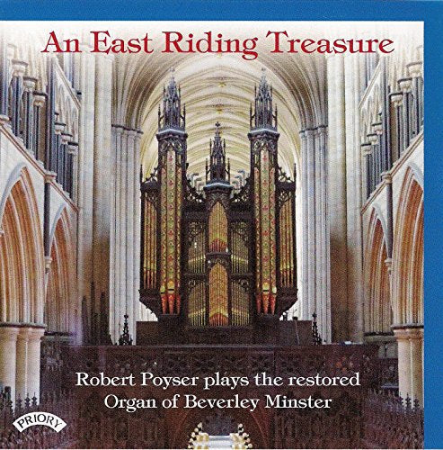CD cover featuring the interior and organ of Beverley Minster.