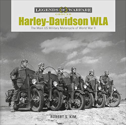 Book cover featuring soldiers on vintage Harley-Davidson WLA motorcycles.