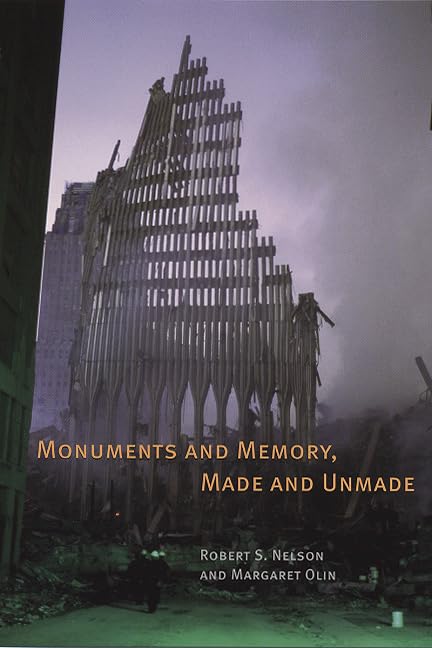 Book cover depicting the damaged remains of the World Trade Center.