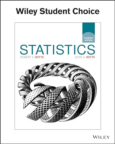 Cover of "Statistics" eleventh edition textbook with abstract design.