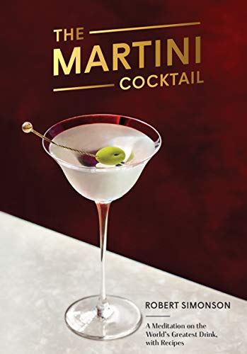 BookLSBookB Book cover featuring a martini with an olive on a red background.