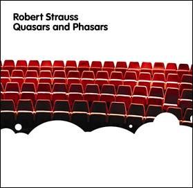 CD cover for Robert Strauss’ “Quasars and Phasars” featuring red theater seats.