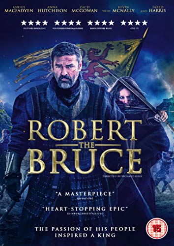DVD cover art featuring a bearded man in medieval armor with a Scottish flag.