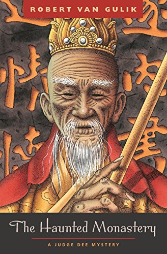 Book cover: elderly man with crown, Chinese characters, red background.
