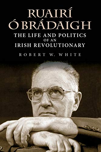 Book cover featuring a portrait of Ruairí Ó Brádaigh, an Irish revolutionary.