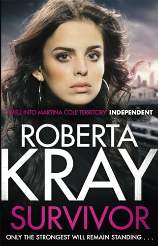 Book cover: woman’s portrait with bold white text “Survivor” and “Roberta Kray”.