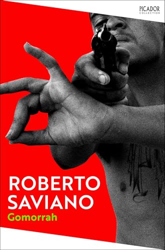 Black and white book cover featuring a man holding a handgun.