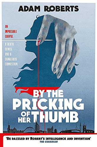 Book cover showing a silhouette of a woman's head with a needle pricking her thumb.